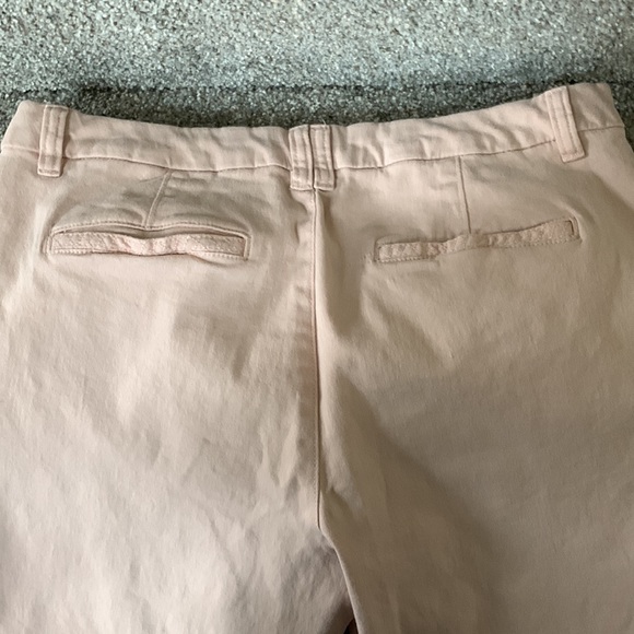 Style & Co. Straight Pink Mid Rise Twill Pants - Picture 6 of 7